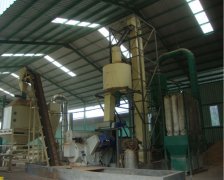 Usine de granule bois a Indonesie